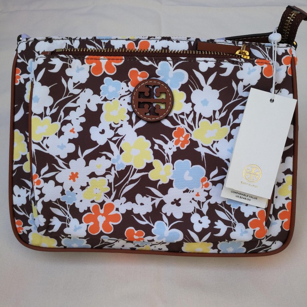 (NWT)Tory Burch Nylon Crossbody Bag Women Size: OS/ Reverie